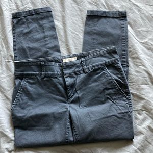 Loft grey capri pants